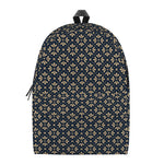 Geometric Floral Print Backpack
