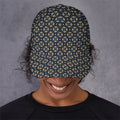 Geometric Floral Print Baseball Cap