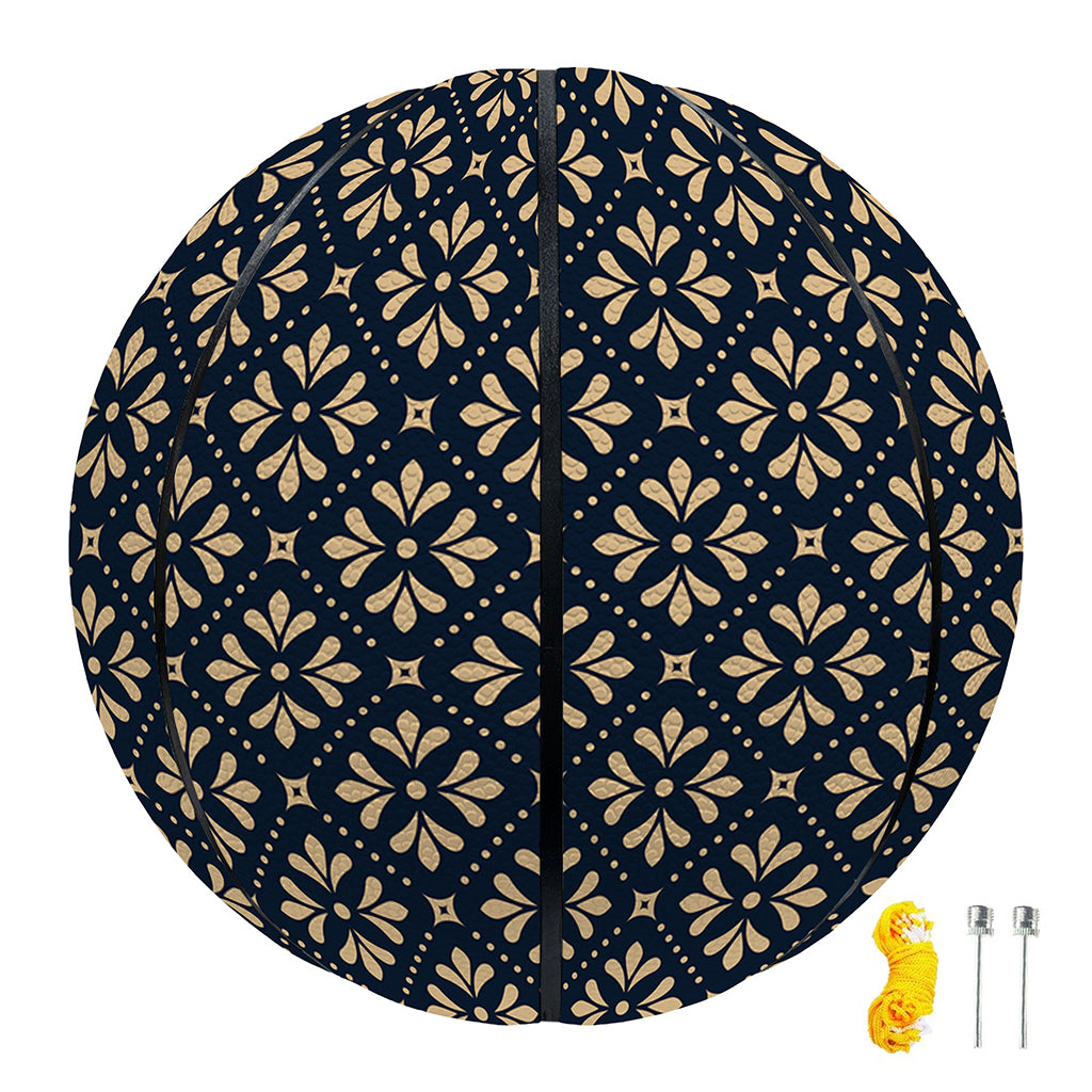 Geometric Floral Print Basketball