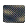 Geometric Floral Print Bifold Wallet
