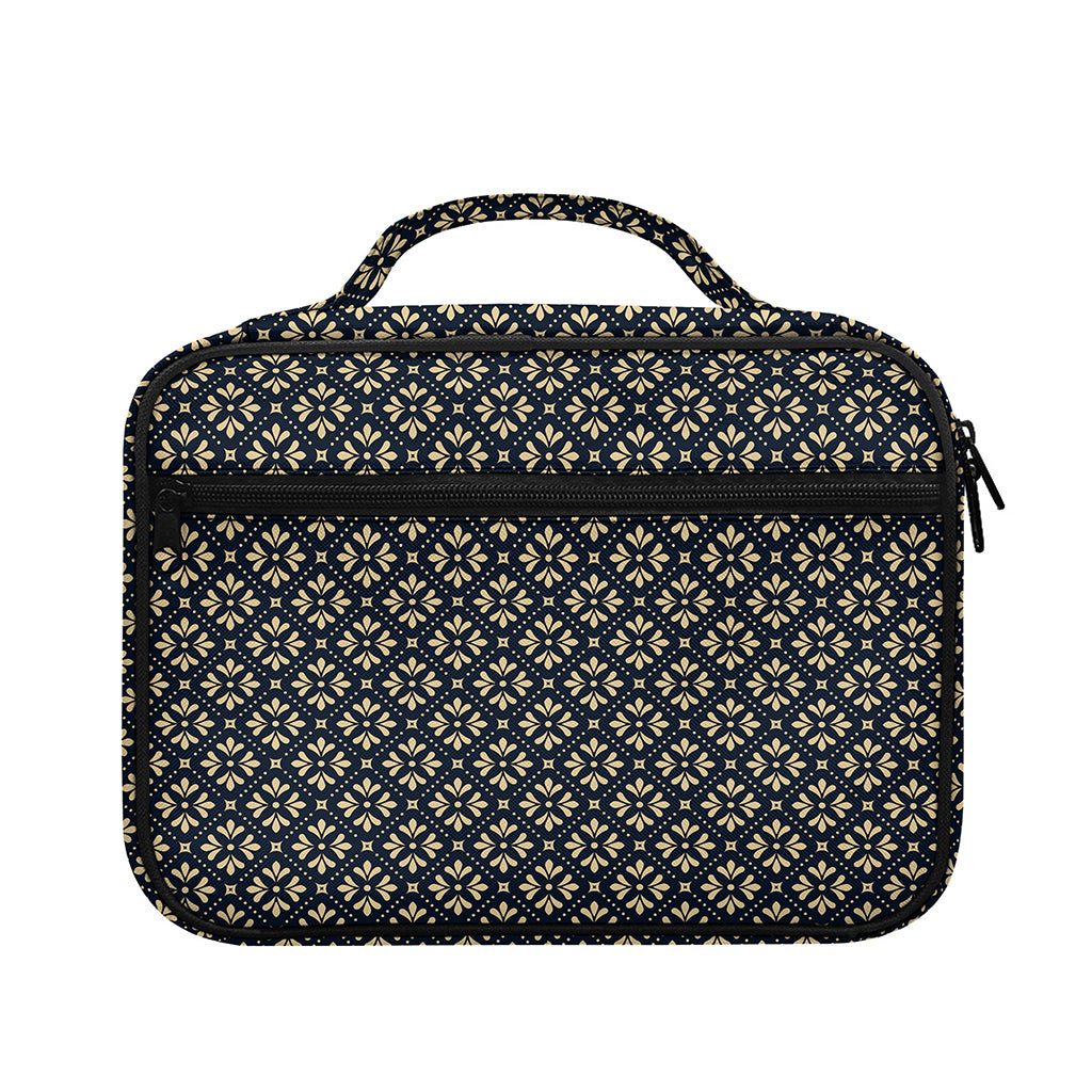 Geometric Floral Print Briefcase Bible Bag