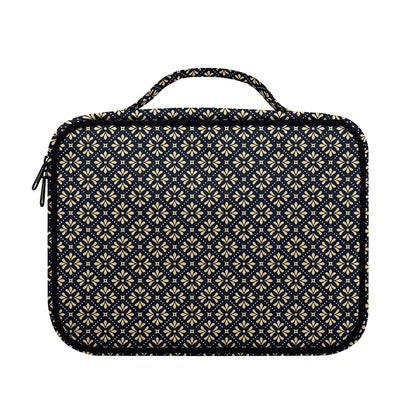 Geometric Floral Print Briefcase Bible Bag