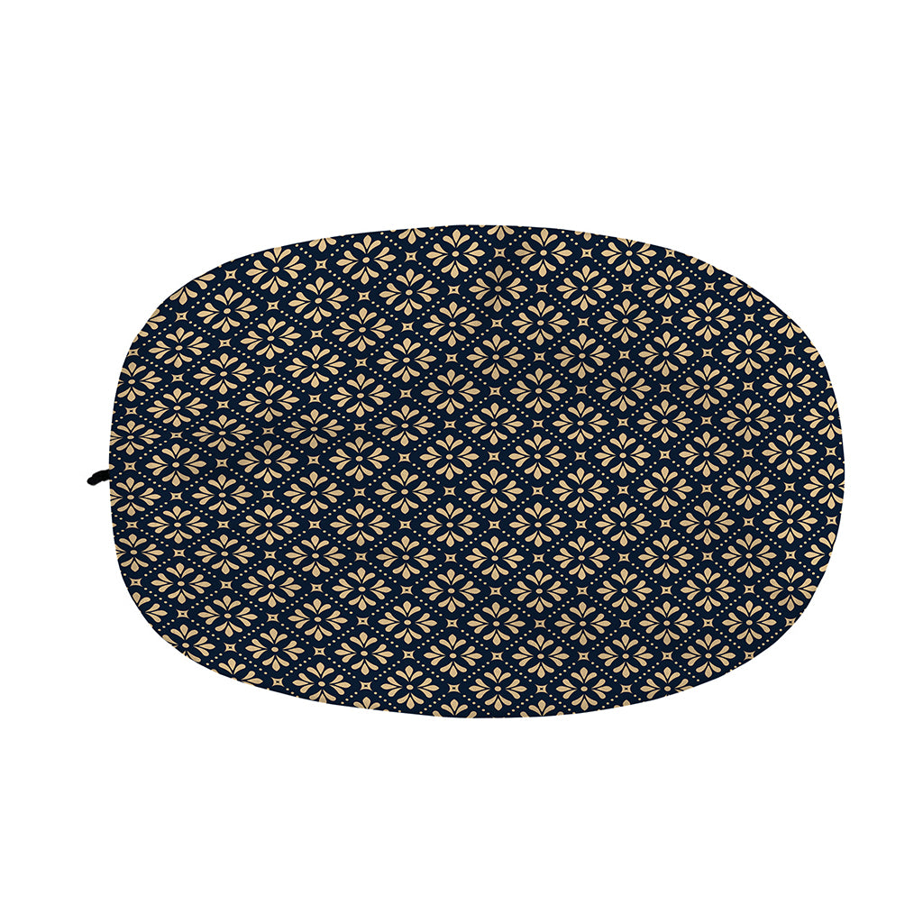 Geometric Floral Print Car Side Mirror Covers