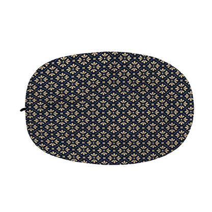 Geometric Floral Print Car Side Mirror Covers