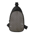 Geometric Floral Print Sling Bag