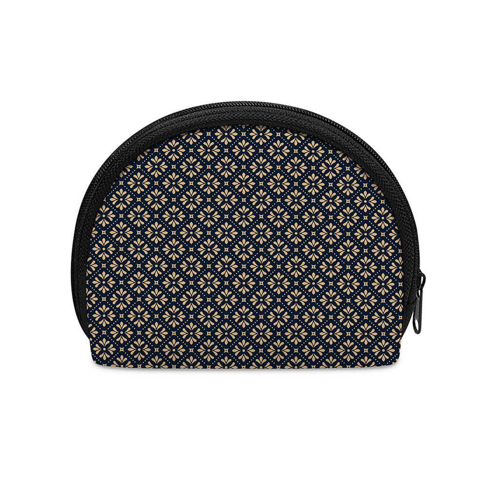 Geometric Floral Print Coin Purse