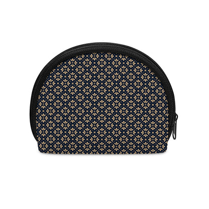 Geometric Floral Print Coin Purse