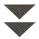 Geometric Floral Print Dog Bandana