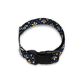 Geometric Floral Print Dog Collar