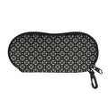 Geometric Floral Print Glasses Case
