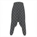 Geometric Floral Print Hammer Pants