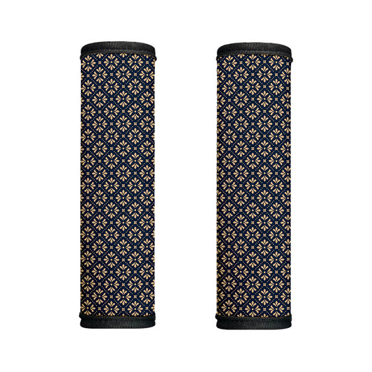 Geometric Floral Print Handle Covers
