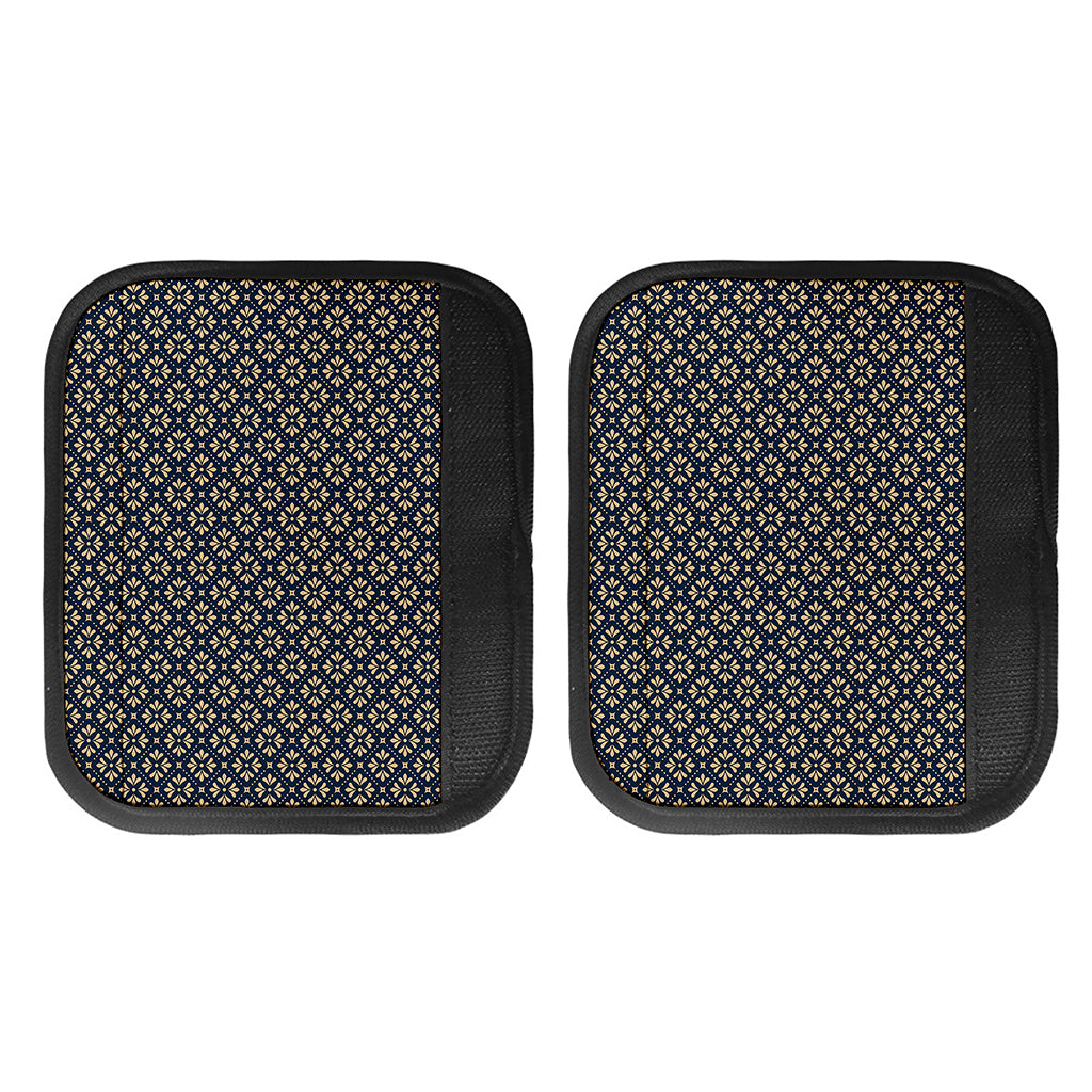 Geometric Floral Print Handle Covers
