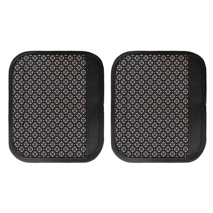 Geometric Floral Print Handle Covers