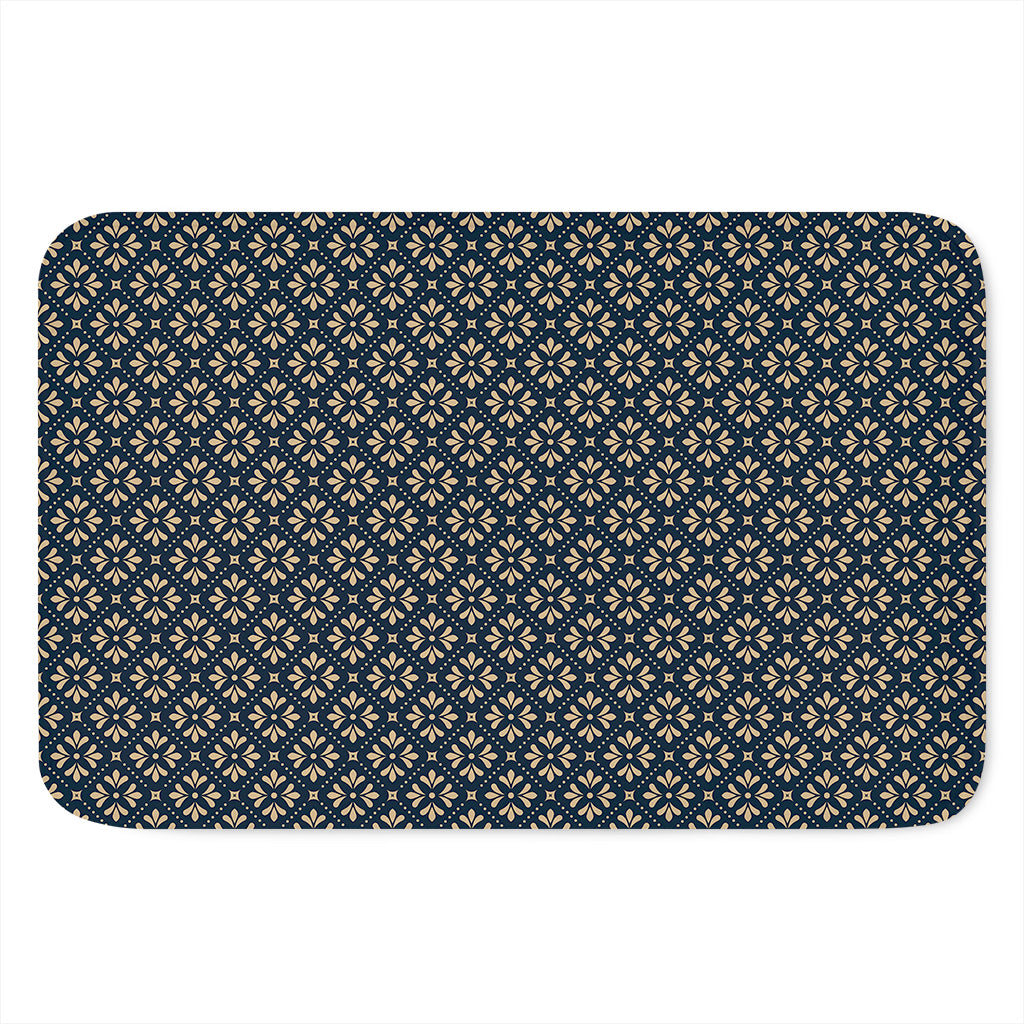 Geometric Floral Print Indoor Door Mat
