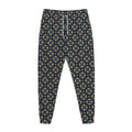 Geometric Floral Print Jogger Pants