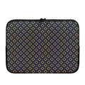 Geometric Floral Print Laptop Sleeve