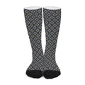 Geometric Floral Print Long Socks