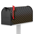 Geometric Floral Print Mailbox Cover