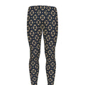 Geometric Floral Print Men's Leggings