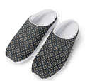 Geometric Floral Print Mesh Casual Shoes