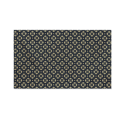 Geometric Floral Print Polyester Flag
