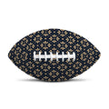Geometric Floral Print Rugby Ball