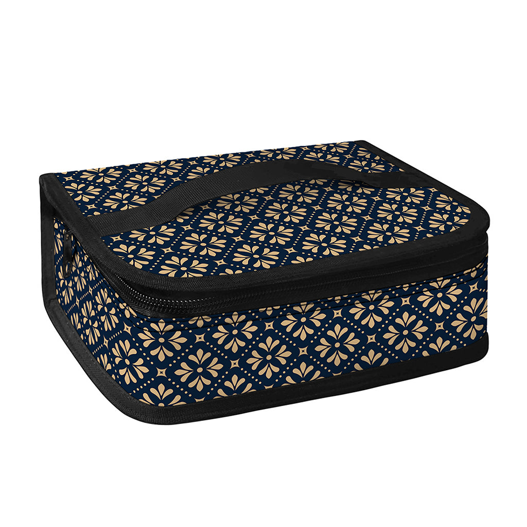 Geometric Floral Print Small Lunch Bag