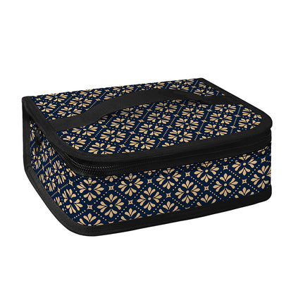 Geometric Floral Print Small Lunch Bag