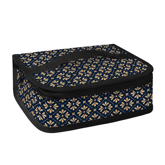 Geometric Floral Print Small Lunch Bag