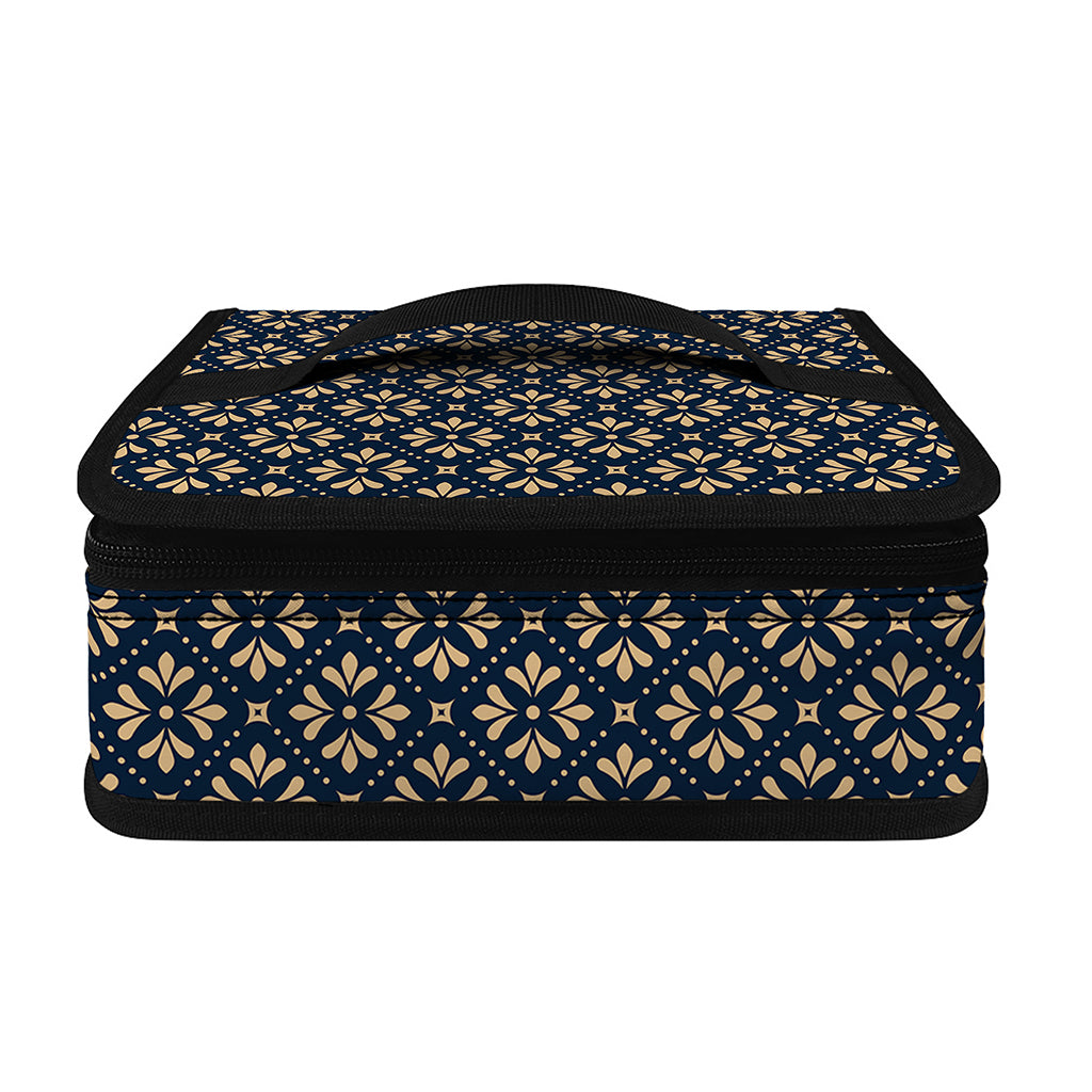 Geometric Floral Print Small Lunch Bag