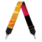 Geometric Fox Print Bag Strap