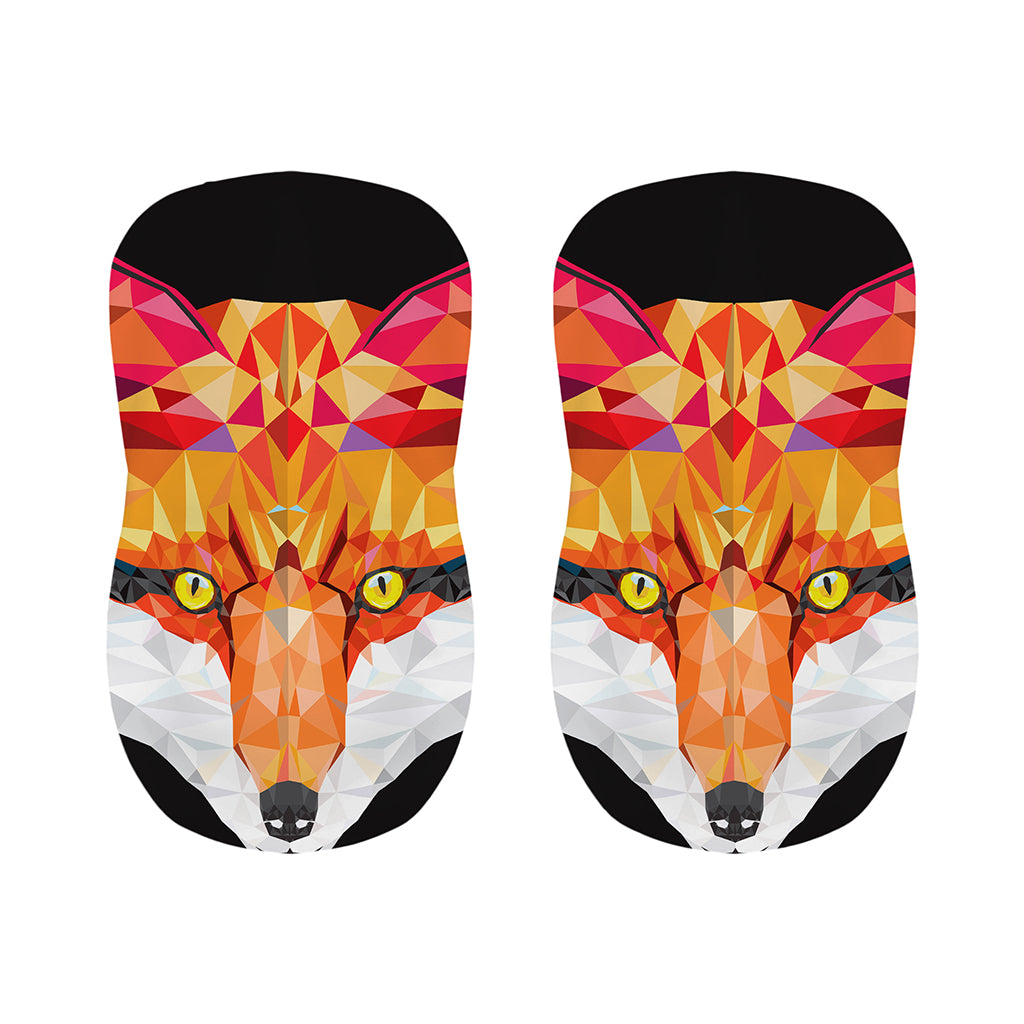 Geometric Fox Print Bar Stool Covers
