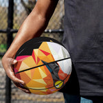 Geometric Fox Print Basketball