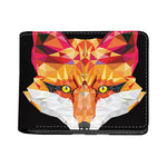 Geometric Fox Print Bifold Wallet