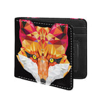 Geometric Fox Print Bifold Wallet