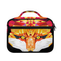 Geometric Fox Print Briefcase Bible Bag