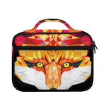 Geometric Fox Print Briefcase Bible Bag