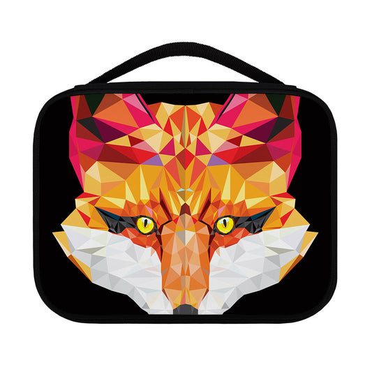 Geometric Fox Print Classic Bible Case
