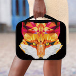 Geometric Fox Print Classic Bible Case