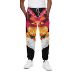 Geometric Fox Print Cotton Pants