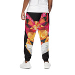 Geometric Fox Print Cotton Pants