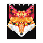 Geometric Fox Print Curtain