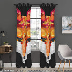 Geometric Fox Print Curtain
