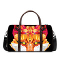 Geometric Fox Print Duffel Bag