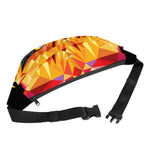 Geometric Fox Print Fanny Pack