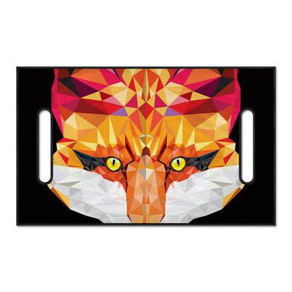 Geometric Fox Print Golf Cart Seat Cover