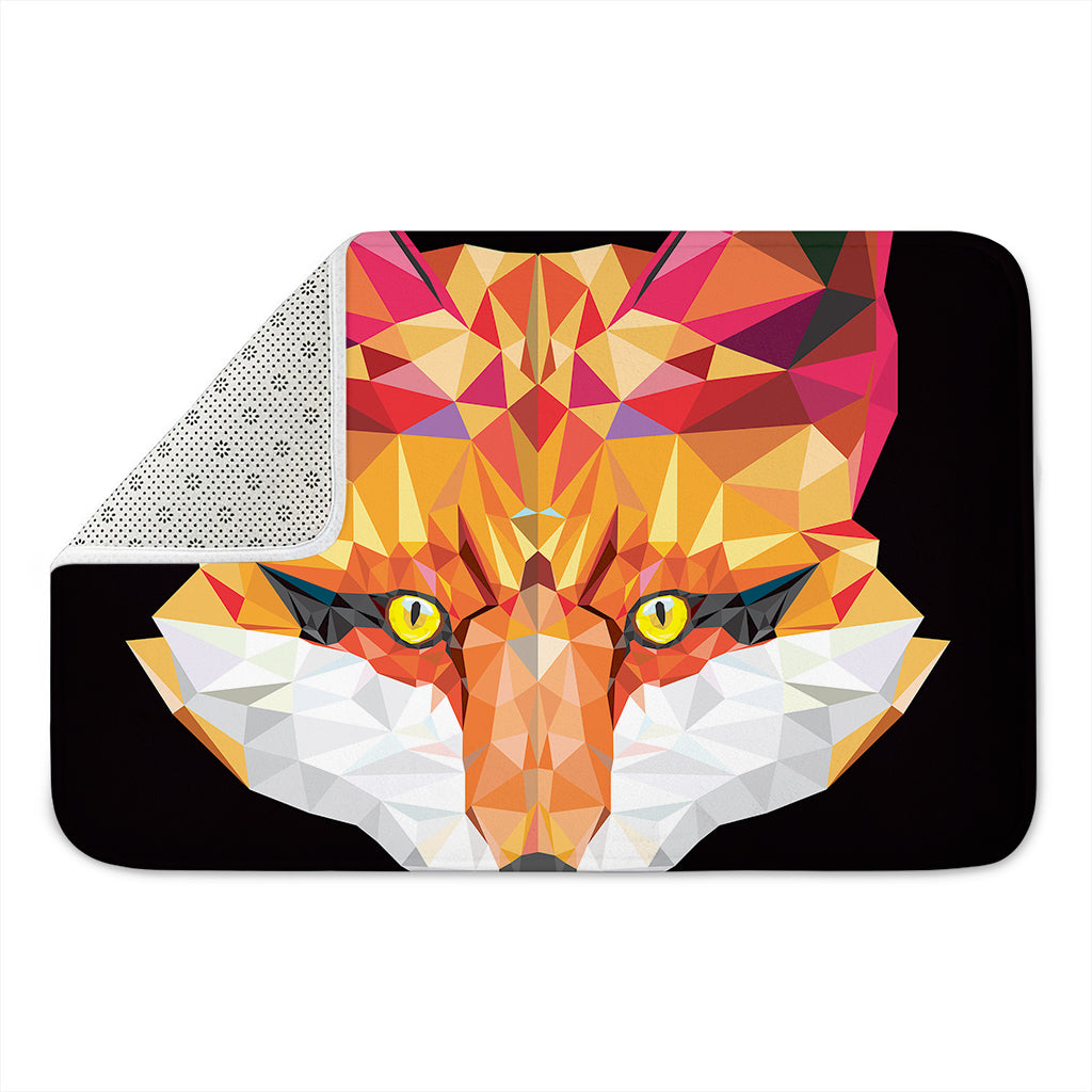Geometric Fox Print Indoor Door Mat