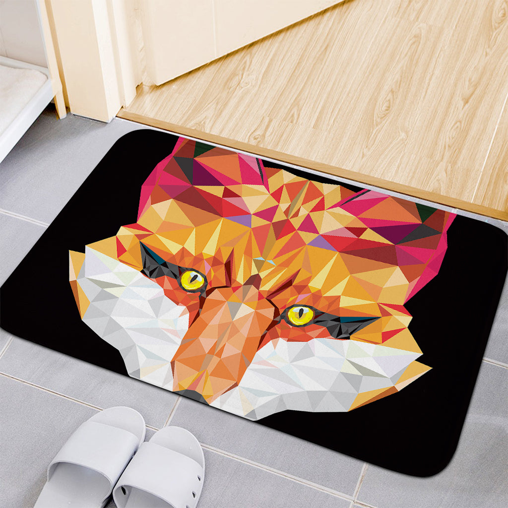 Geometric Fox Print Indoor Door Mat