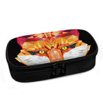 Geometric Fox Print Insulin Cooler Travel Case